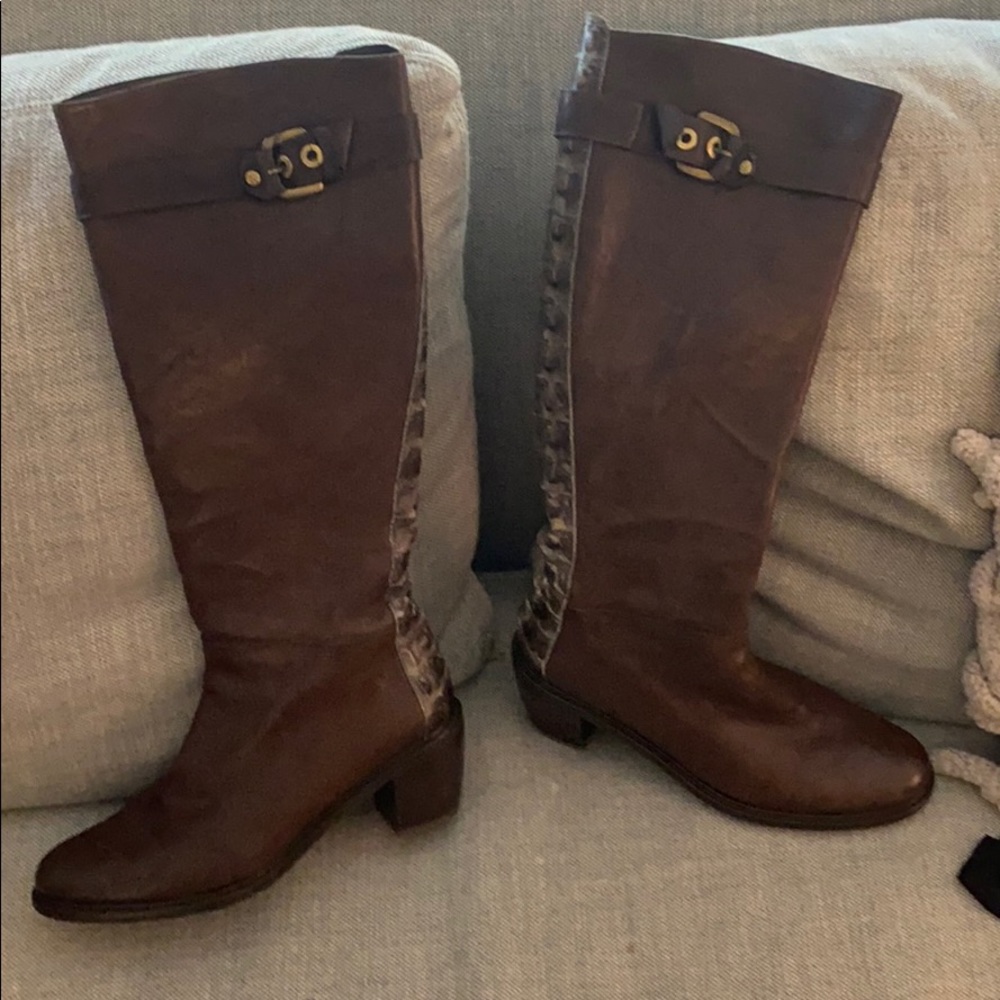 Knee-high boots